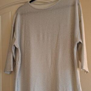 Silver Shimmer Top